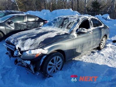 2019 MERCEDES-BENZ C 300 4MATIC 55SWF8EB1KU320139 - główne zdjęcie licytacji z USA - miniatura