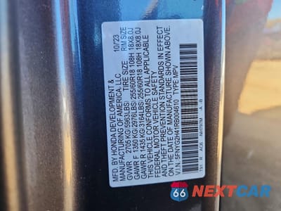 Zdjęcie 13 z 13 samochodu: 2024 HONDA PILOT EXL VIN:5FNYG2H41RB004610 - miniatura