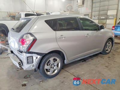 Trzecie zdjęcie samochodu z tyłu: 2009 PONTIAC VIBE VIN:5Y2SP67889Z455755 - miniatura