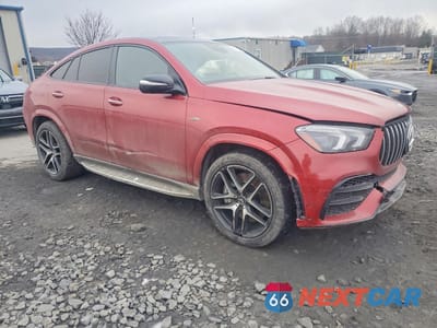 Czwarte zdjęcie samochodu z boku: 2021 MERCEDES-BENZ GLE COUPE AMG 53 4MATIC VIN:4JGFD6BB0MA364544 - miniatura