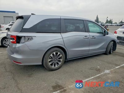 Trzecie zdjęcie samochodu z tyłu: 2023 HONDA ODYSSEY EXL VIN:5FNRL6H66PB044056 - miniatura