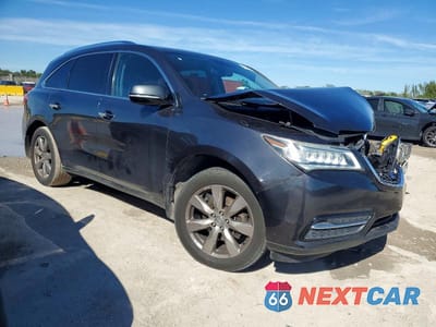 Czwarte zdjęcie samochodu z boku: 2015 ACURA MDX ADVANCE VIN:5FRYD4H84FB029776 - miniatura