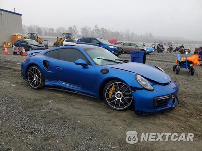 Czwarte zdjęcie samochodu z boku: 2017 PORSCHE 911 TURBO VIN:WP0AD2A95HS166435 - miniatura