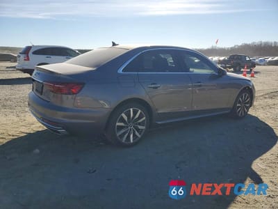 Trzecie zdjęcie samochodu z tyłu: 2021 AUDI A4 PREMIUM 40 VIN:WAUABAF44MN011071 - miniatura