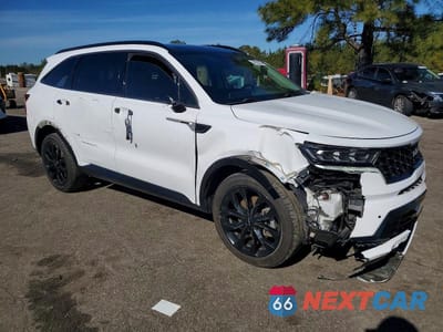 Czwarte zdjęcie samochodu z boku: 2022 KIA SORENTO SX VIN:5XYRK4LFXNG114596 - miniatura