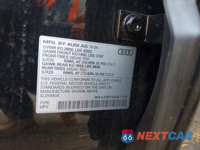 Zdjęcie 13 z 13 samochodu: 2025 AUDI Q7 PREMIUM PLUS VIN:WA1LCBF74SD017197 - miniatura