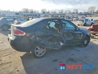 Trzecie zdjęcie samochodu z tyłu: 2008 FORD FOCUS SE VIN:1FAHP35NX8W233564 - miniatura