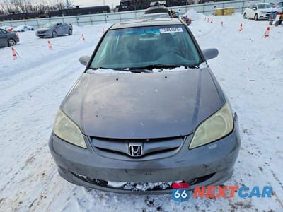 Piąte zdjęcie samochodu w środku: 2005 HONDA CIVIC EX VIN:2HGES26765H524970 - miniatura