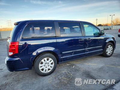 Trzecie zdjęcie samochodu z tyłu: 2014 DODGE GRAND CARAVAN SE VIN:2C4RDGBG4ER316934 - miniatura