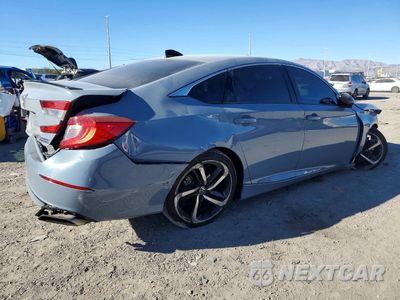 Trzecie zdjęcie samochodu z tyłu: 2021 HONDA ACCORD SPORT SE VIN:1HGCV1F44MA114907 - miniatura