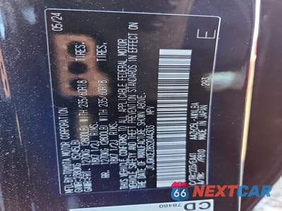 Zdjęcie 13 z 13 samochodu: 2025 LEXUS NX 350H BASE VIN:JTJGKCEZ8S2044303 - miniatura
