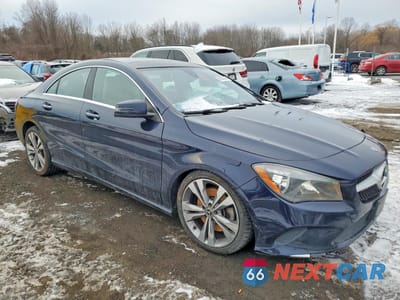 Czwarte zdjęcie samochodu z boku: 2019 MERCEDES-BENZ CLA 250 VIN:WDDSJ4EB3KN725370 - miniatura