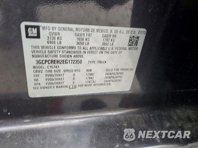 Zdjęcie 12 z 12 samochodu: 2014 CHEV SILVERADO VIN:3GCPCREH2EG172350 - miniatura