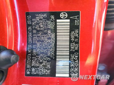 Zdjęcie 12 z 12 samochodu: 2010 TOYOTA PRIUS VIN:JTDKN3DU9A0202880 - miniatura