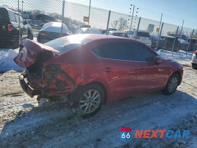 Trzecie zdjęcie samochodu z tyłu: 2017 MAZDA 3 SPORT VIN:3MZBN1U73HM109985 - miniatura