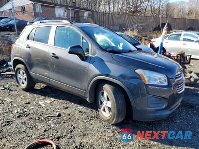 Czwarte zdjęcie samochodu z boku: 2016 CHEVROLET TRAX 1LT VIN:3GNCJPSB8GL262659 - miniatura