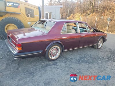 Trzecie zdjęcie samochodu z tyłu: 1982 ROLLS-ROYCE SILVER SPIRIT VIN:SCAZS42A3CCX04329 - miniatura