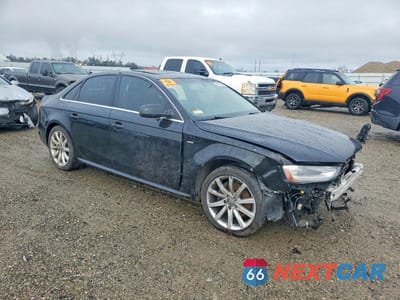 Czwarte zdjęcie samochodu z boku: 2014 AUDI A4 PREMIUM VIN:WAUBFAFL5EN007015 - miniatura