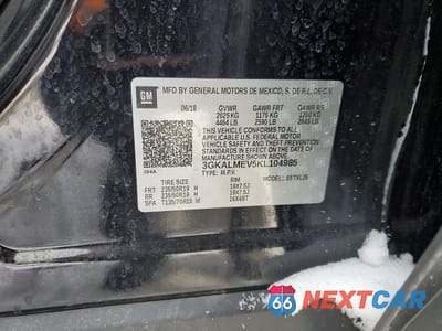 Zdjęcie 14 z 14 samochodu: 2019 GMC TERRAIN VIN:3GKALMEV5KL104985 - miniatura