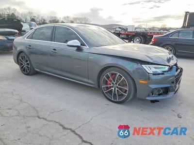 Czwarte zdjęcie samochodu z boku: 2018 AUDI S4 PRESTIGE VIN:WAUC4AF49JA002212 - miniatura