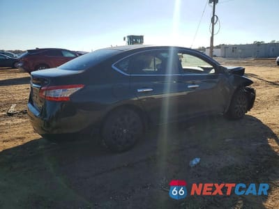 Trzecie zdjęcie samochodu z tyłu: 2013 NISSAN SENTRA S VIN:3N1AB7AP5DL615030 - miniatura