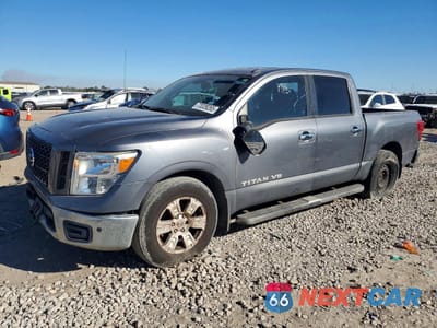 2019 NISSAN TITAN 2WD V8 CREW CAB 5.6L SV 1N6AA1E68KN503606 - główne zdjęcie licytacji z USA - miniatura
