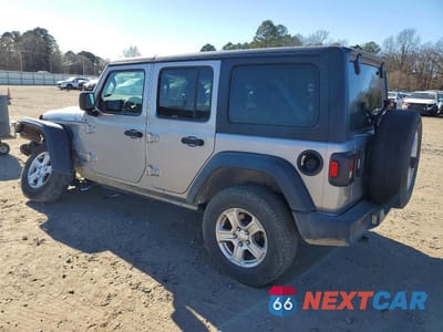 Drugie zdjęcie samochodu z przodu: 2020 JEEP WRANGLER UNLIMITED SPORT VIN:1C4HJXDG0LW299099 - miniatura