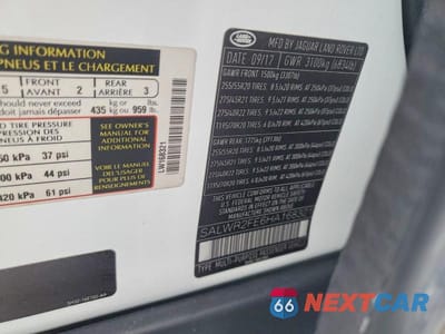 Zdjęcie 13 z 13 samochodu: 2017 LAND ROVER RANGE ROVER SPORT 5.0L V8 DYNAMIC VIN:SALWR2FE6HA168321 - miniatura