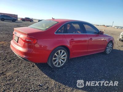 Trzecie zdjęcie samochodu z tyłu: 2014 AUDI A4 PREMIUM VIN:WAUAFAFL5EN004854 - miniatura