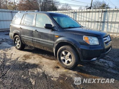 Czwarte zdjęcie samochodu z boku: 2007 HONDA PILOT EXL VIN:2HKYF18647H528685 - miniatura
