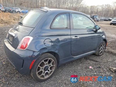 Trzecie zdjęcie samochodu z tyłu: 2018 FIAT 500 POP VIN:3C3CFFKH4JT377604 - miniatura