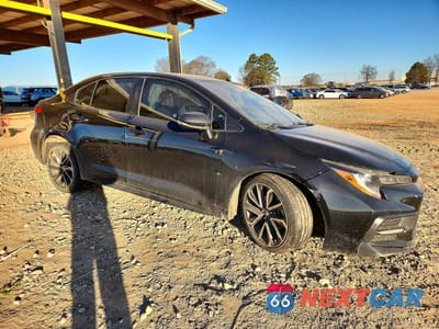 Czwarte zdjęcie samochodu z boku: 2020 TOYOTA COROLLA SE VIN:JTDS4RCE3LJ022761 - miniatura