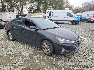 Czwarte zdjęcie samochodu z boku: 2020 HYUNDAI ELANTRA SEL VIN:5NPD84LF1LH632546 - miniatura