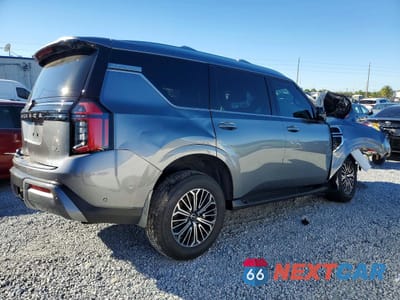 Trzecie zdjęcie samochodu z tyłu: 2025 NISSAN ARMADA SL VIN:JN8AY3BB8S9101979 - miniatura