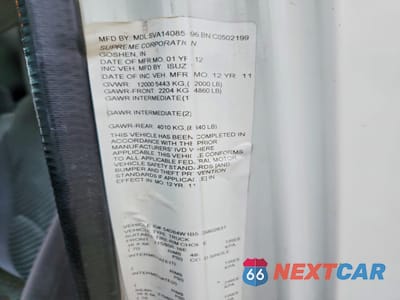 Zdjęcie 12 z 12 samochodu: 2012 ISUZU NPR DUMP FLATBED TRUCK VIN:54DB4W1B5CS802631 - miniatura