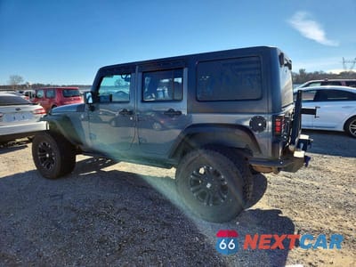 Drugie zdjęcie samochodu z przodu: 2014 JEEP WRANGLER UNLIMITED SPORT VIN:1C4BJWDGXEL311800 - miniatura