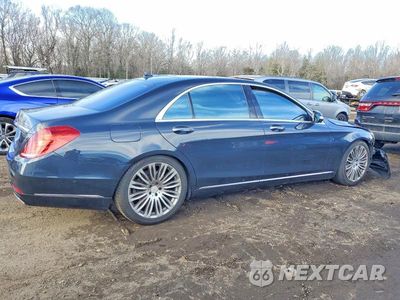 Trzecie zdjęcie samochodu z tyłu: 2015 MERCEDES-BENZ S 550 4MATIC VIN:WDDUG8FB2FA200567 - miniatura