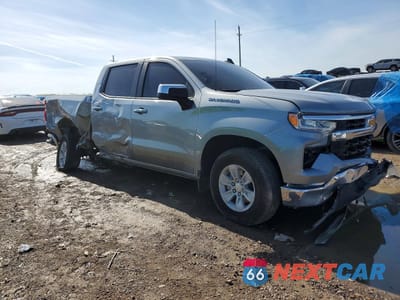 Czwarte zdjęcie samochodu z boku: 2025 CHEVROLET SILVERADO C1500 LT VIN:2GCPACED8S1169506 - miniatura