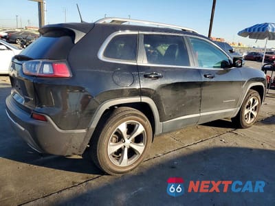 Trzecie zdjęcie samochodu z tyłu: 2019 JEEP CHEROKEE LIMITED VIN:1C4PJMDX1KD121030 - miniatura