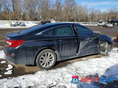 Trzecie zdjęcie samochodu z tyłu: 2022 HONDA ACCORD LX VIN:1HGCV1F12NA053371 - miniatura