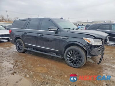Czwarte zdjęcie samochodu z boku: 2021 LINCOLN NAVIGATOR L RESERVE VIN:5LMJJ3LT2MEL04084 - miniatura