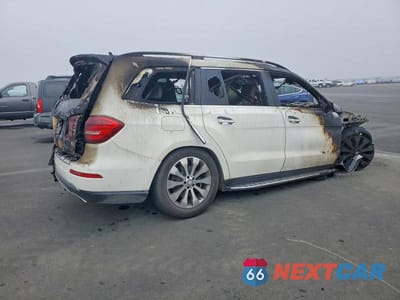 Trzecie zdjęcie samochodu z tyłu: 2017 MERCEDES-BENZ GLS 450 4MATIC VIN:4JGDF6EE8HA895262 - miniatura