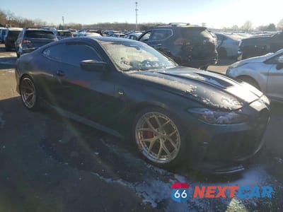 Czwarte zdjęcie samochodu z boku: 2022 BMW M4 COMPETITION VIN:WBS43AZ03NCK05537 - miniatura