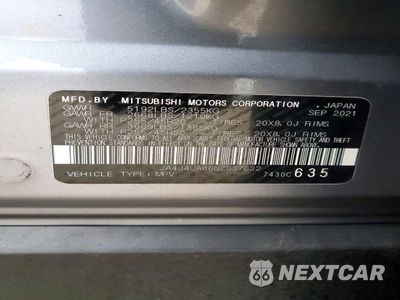 Zdjęcie 12 z 13 samochodu: 2022 MITSUBISHI OUTLANDER SE VIN:JA4J4UA86NZ037622 - miniatura
