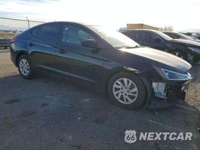 Czwarte zdjęcie samochodu z boku: 2019 HYUNDAI ELANTRA SE VIN:5NPD74LF6KH440654 - miniatura
