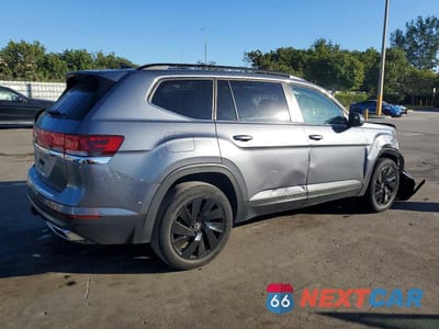 Trzecie zdjęcie samochodu z tyłu: 2024 VOLKSWAGEN ATLAS SE VIN:1V2JR2CAXRC580474 - miniatura