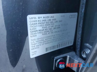 Zdjęcie 13 z 13 samochodu: 2025 AUDI Q5 PREMIUM PLUS VIN:WA12AAGU3S2025450 - miniatura