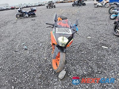 Drugie zdjęcie samochodu z przodu: 2024 KTM 390 RC VIN:MD2JYJ402RN207285 - miniatura