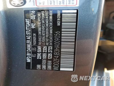 Zdjęcie 12 z 12 samochodu: 2017 MERCEDES-BENZ E 300 VIN:WDDZF4JB3HA009056 - miniatura