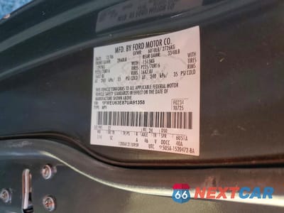 Zdjęcie 13 z 13 samochodu: 2007 FORD EXPLORER XLT VIN:1FMEU63E87UA91358 - miniatura